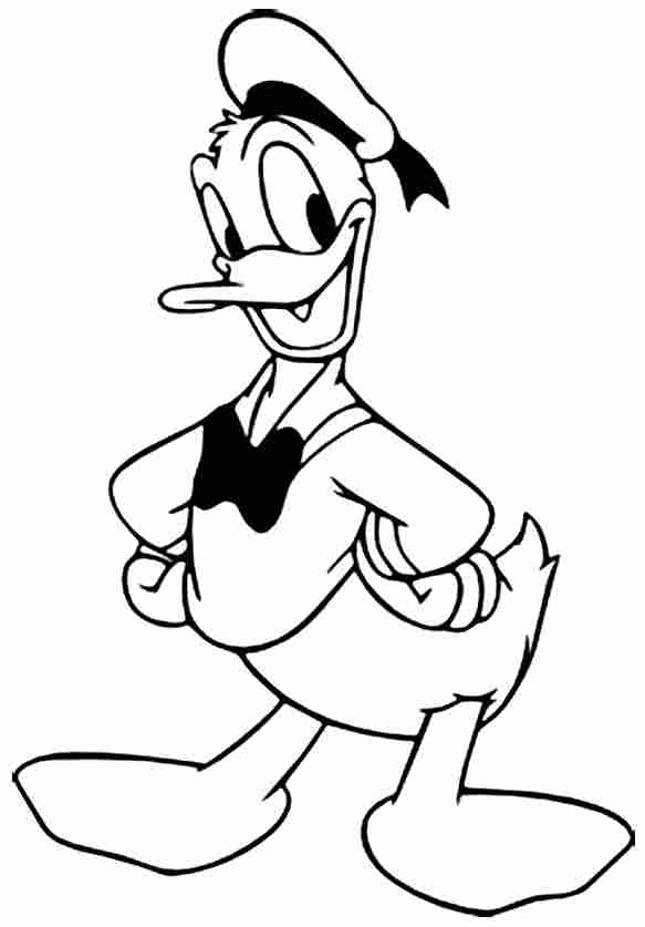 donald duck coloring pages printable jpg