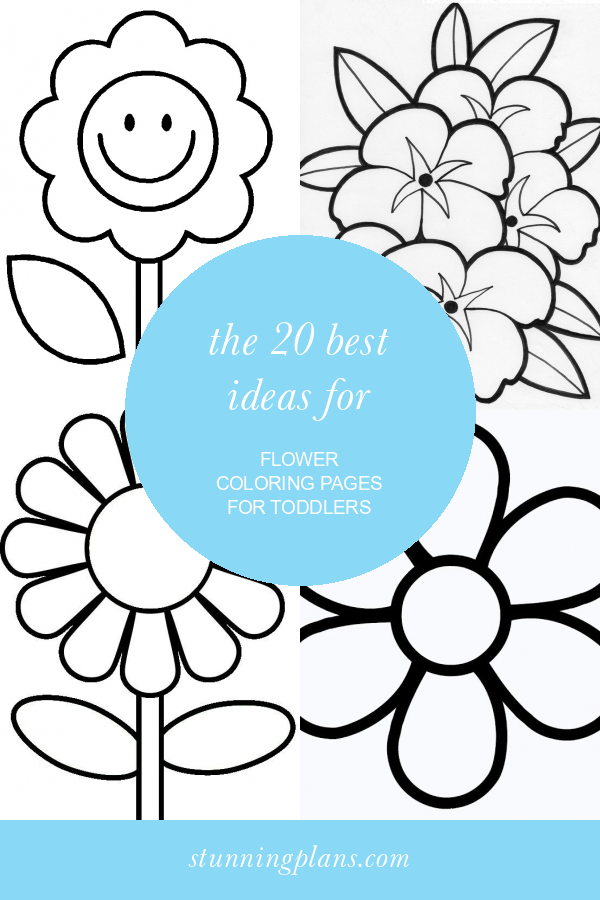 flower coloring pages for kids printable jpg