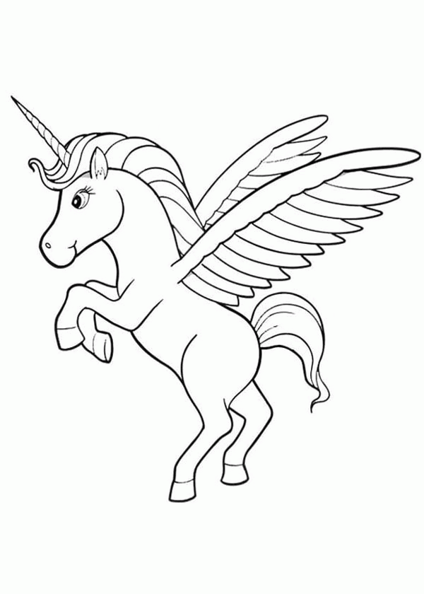 magical pegasus coloring pages printable jpg