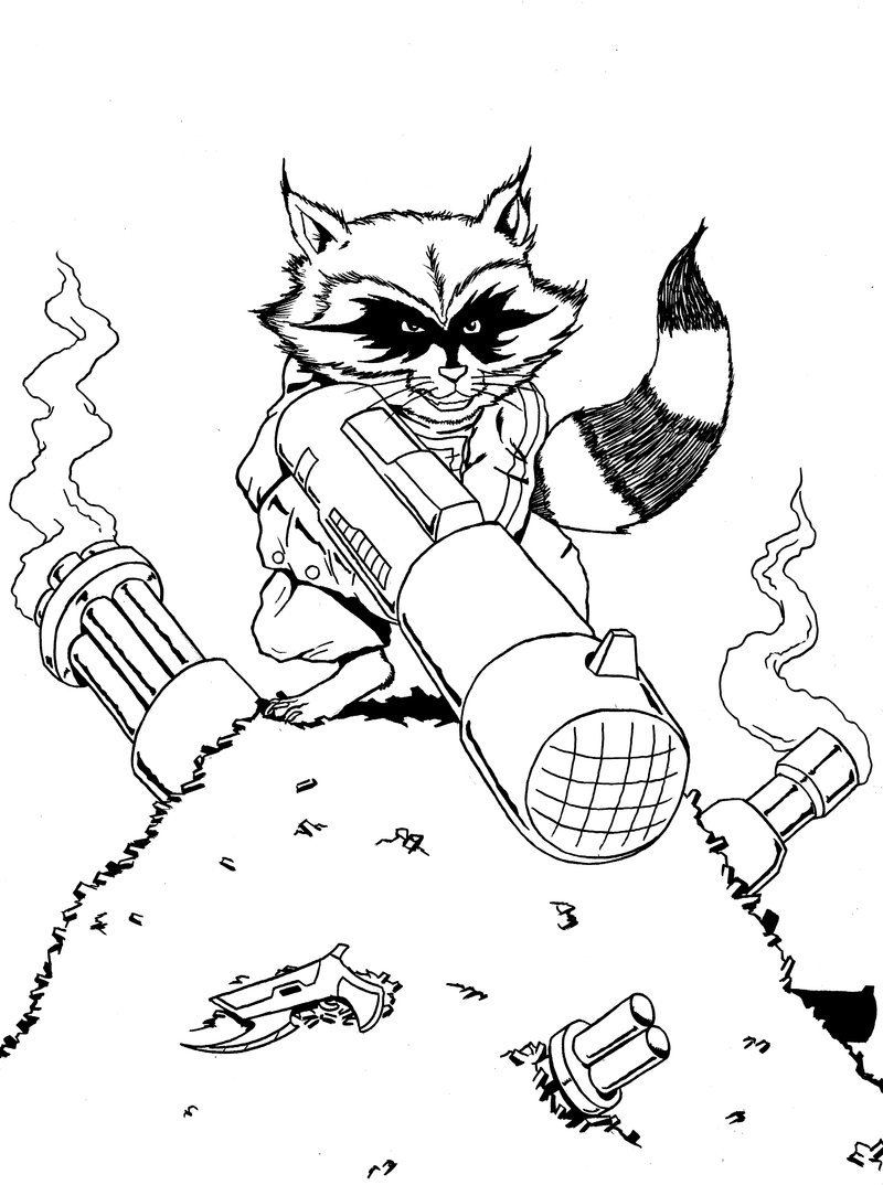 raccoons coloring pages printable jpg