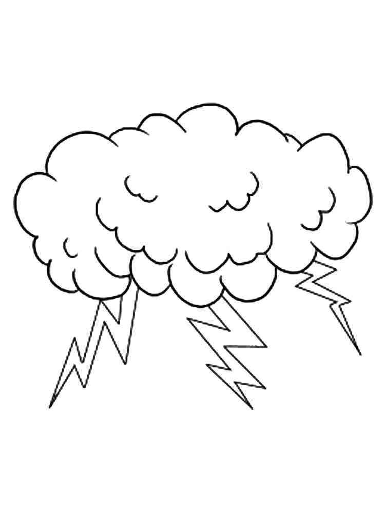 striking lightning coloring page printable jpg