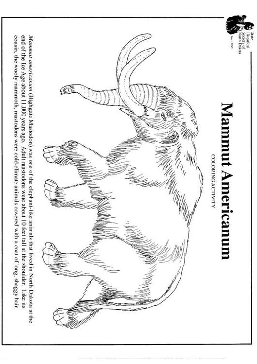 34 Woolly Mammoth Coloring Pages Printable 15