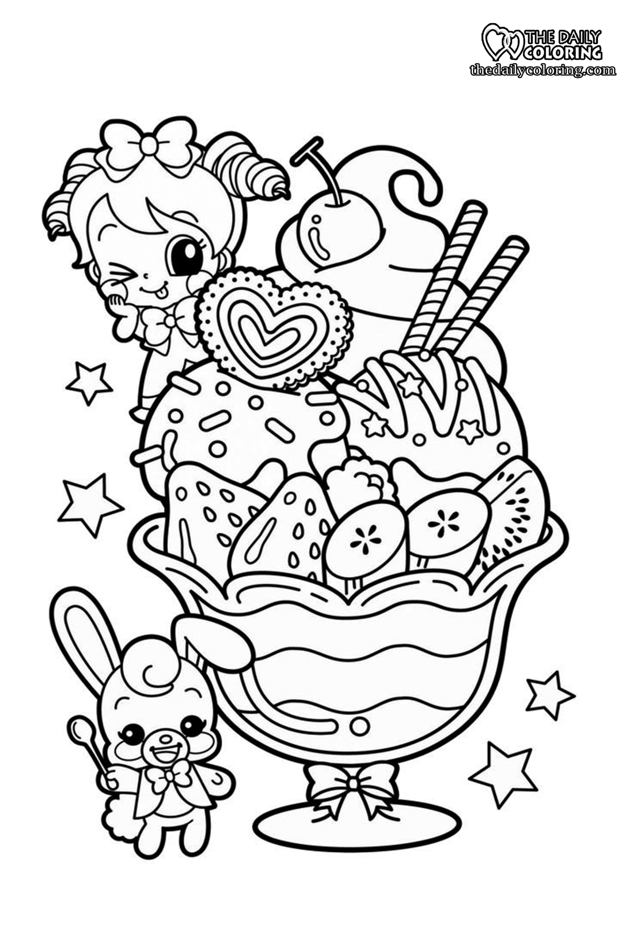 delicious food coloring pages printable jpg