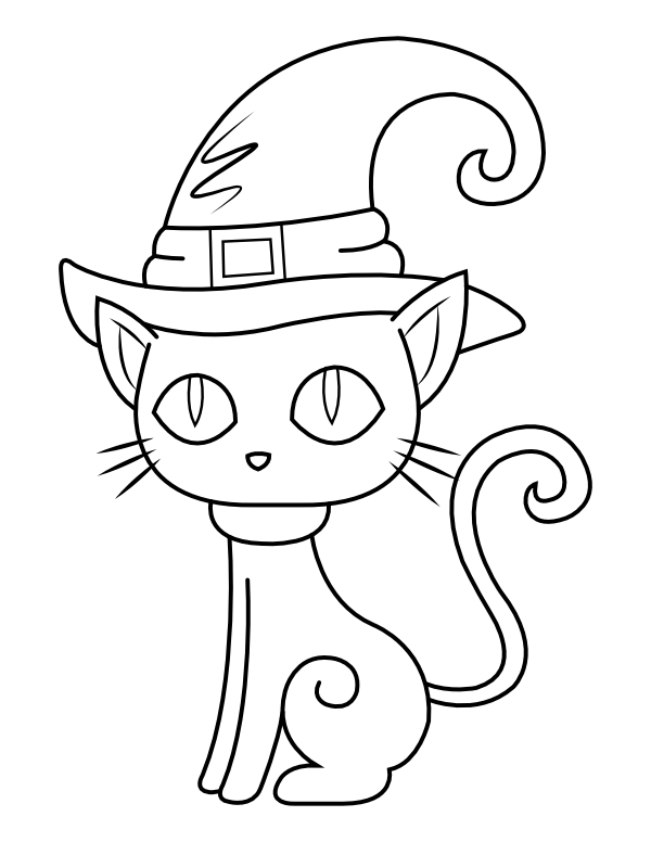 classic cat in the hat coloring pages for kids printable jpg