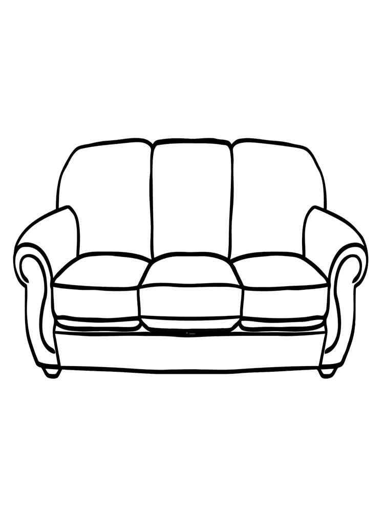 cozy couch coloring page printable jpg