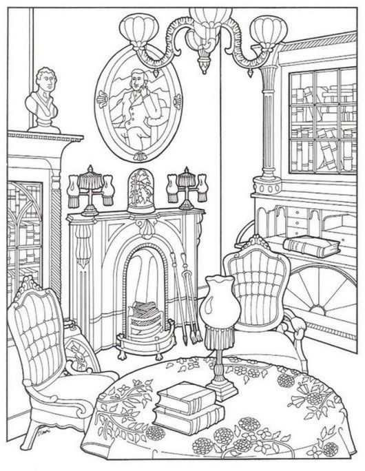 cozy couch coloring page printable jpg