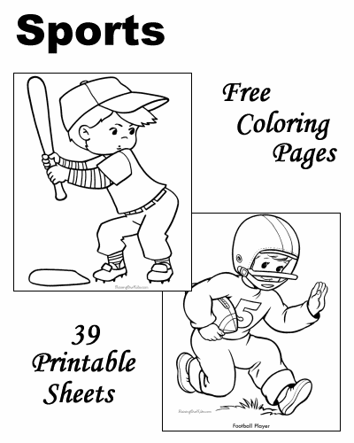 dynamic sports coloring pages printable jpg