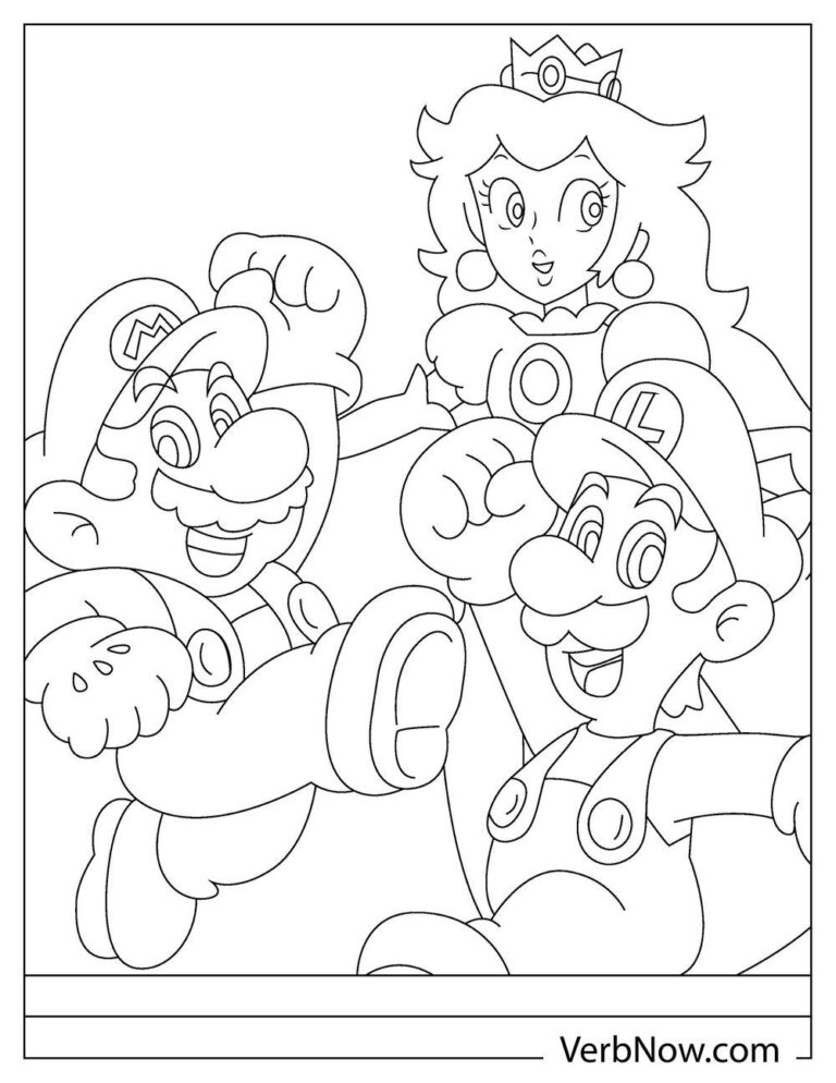 luigi coloring pages printable jpg