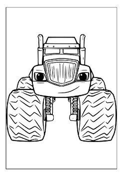 blaze and the monster machines coloring pages printable jpg