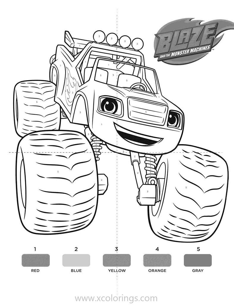 blaze and the monster machines coloring pages printable jpg