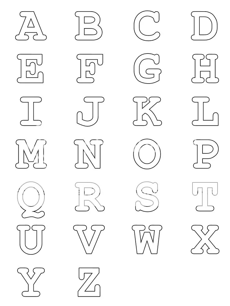 halloween alphabet coloring pages printable jpg