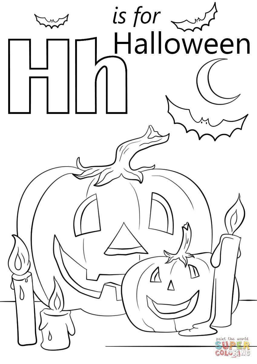 halloween alphabet coloring pages printable jpg