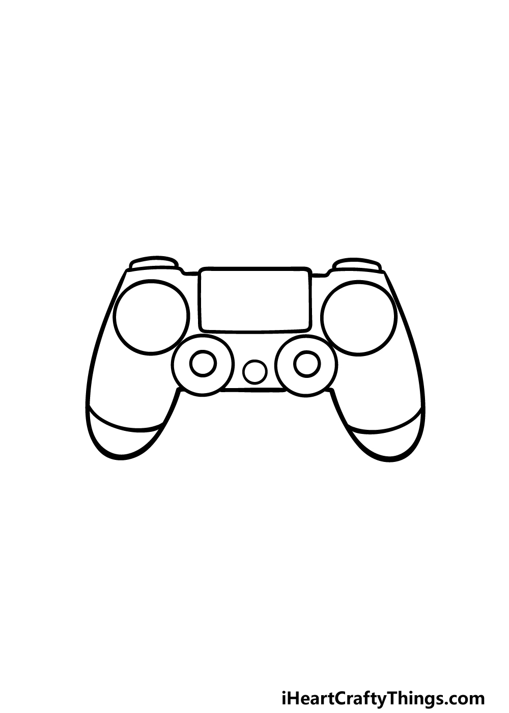 high tech xbox controller coloring page printable jpg