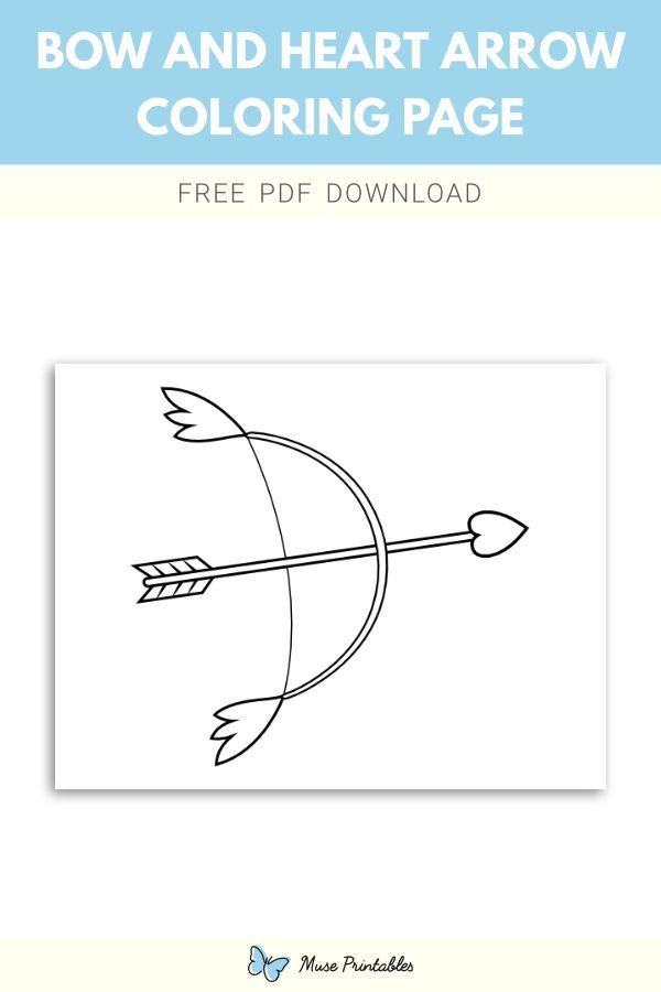 arrow coloring pages printable jpg