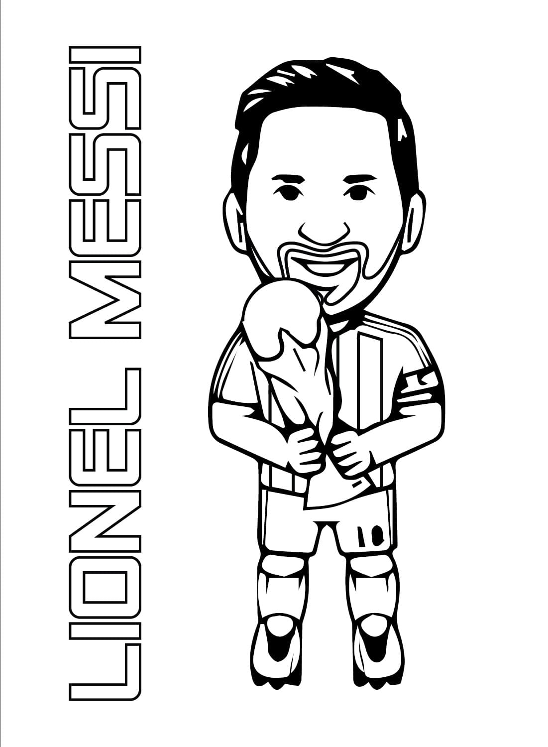 lionel messi coloring pages printable jpg