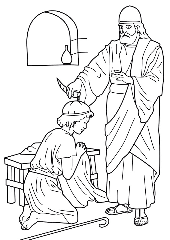 noble king david coloring pages printable jpg