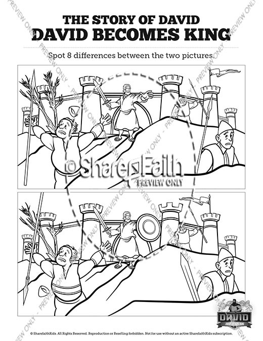 noble king david coloring pages printable jpg