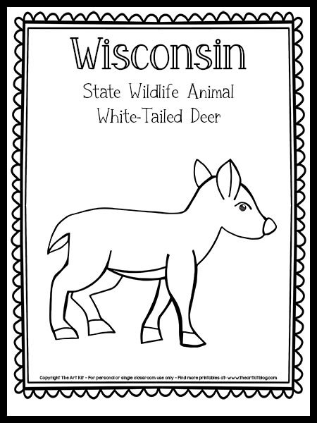 white tailed deer coloring pages printable jpg