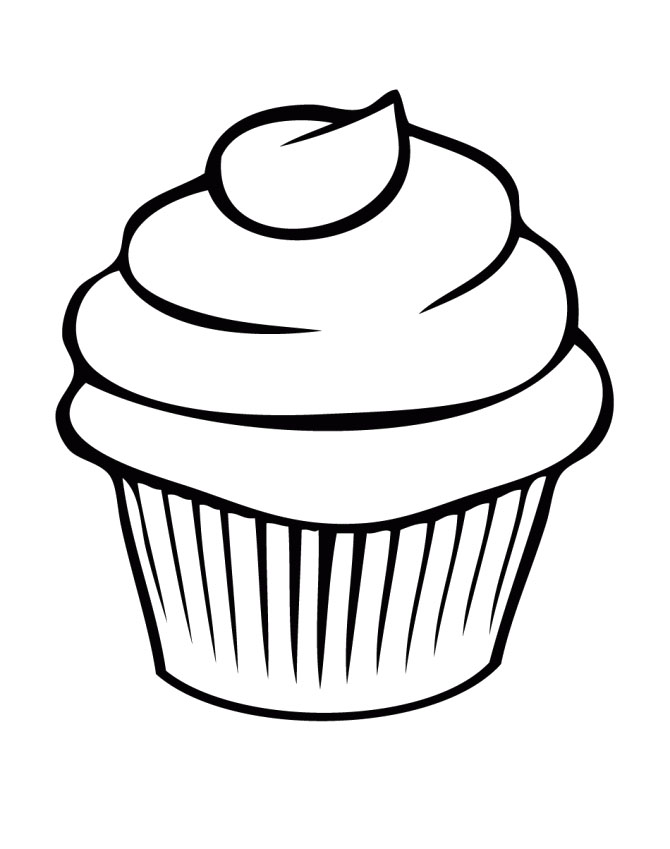 delicious cupcake coloring pages printable jpg