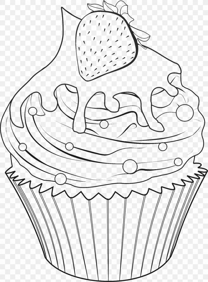 delicious cupcake coloring pages printable jpg