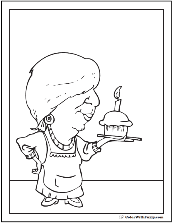 delicious cupcake coloring pages printable jpg