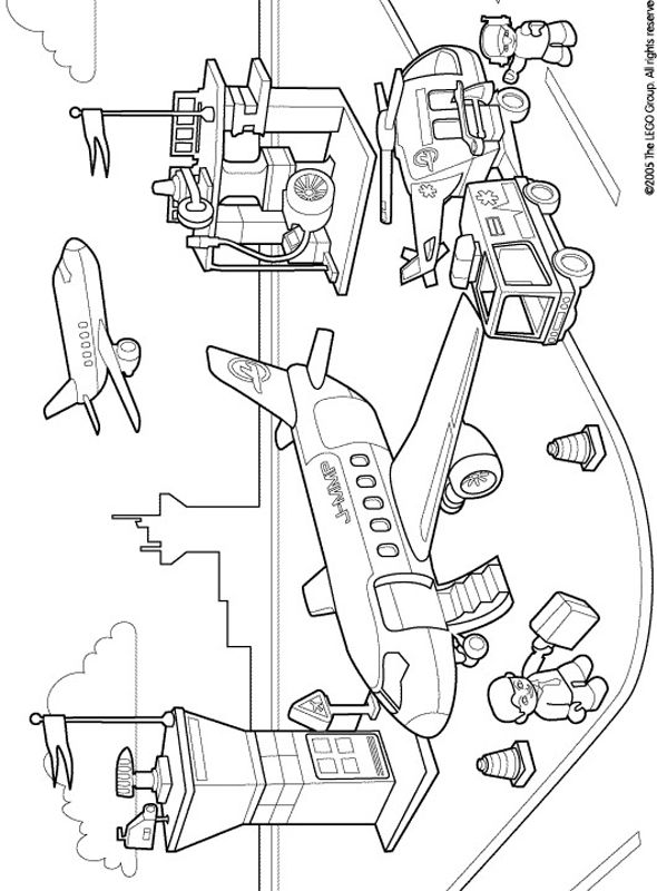 airport coloring page printable jpg