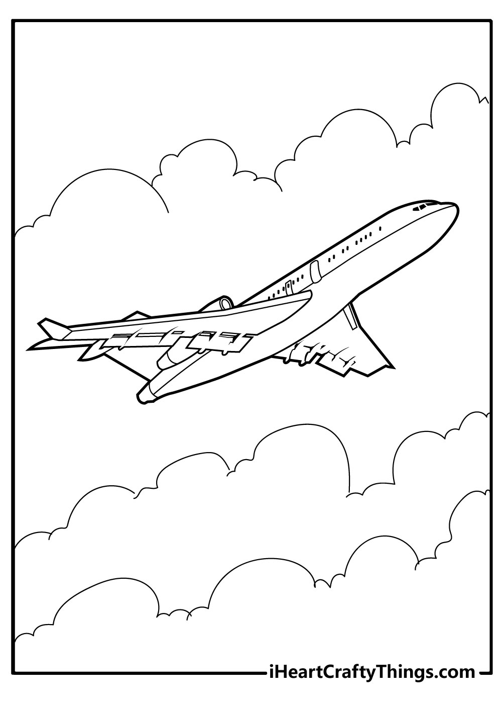 airport coloring page printable jpg