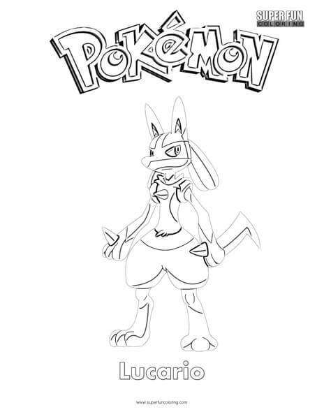 riolu coloring page printable jpg