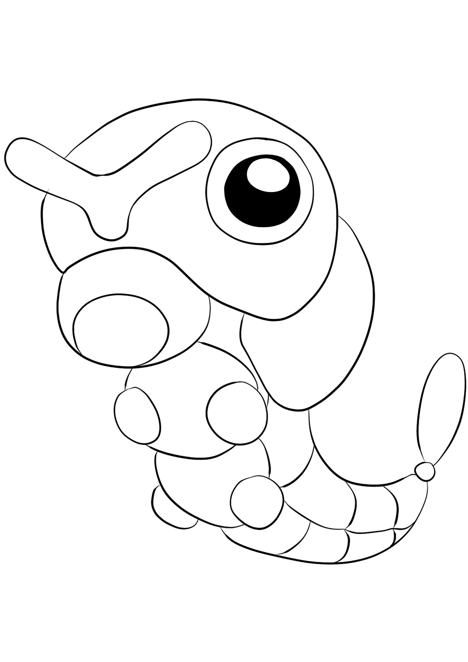 riolu coloring page printable jpg