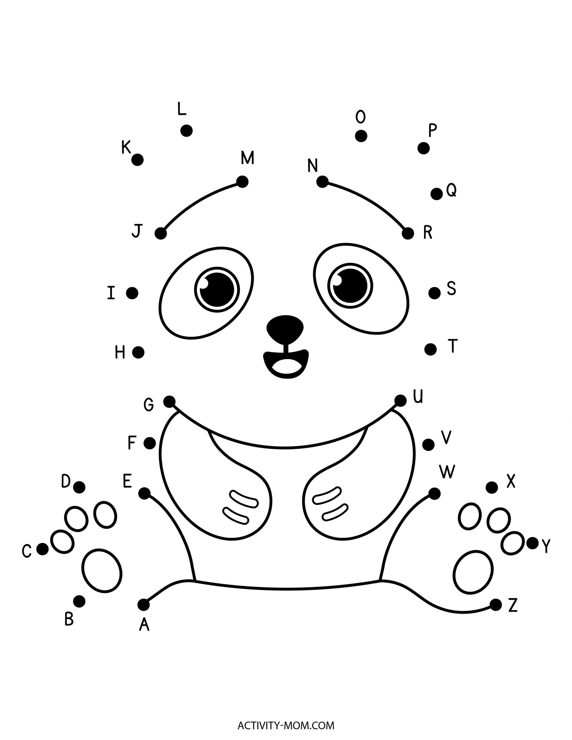 engaging dot to dot coloring pages for kindergarten printable jpg