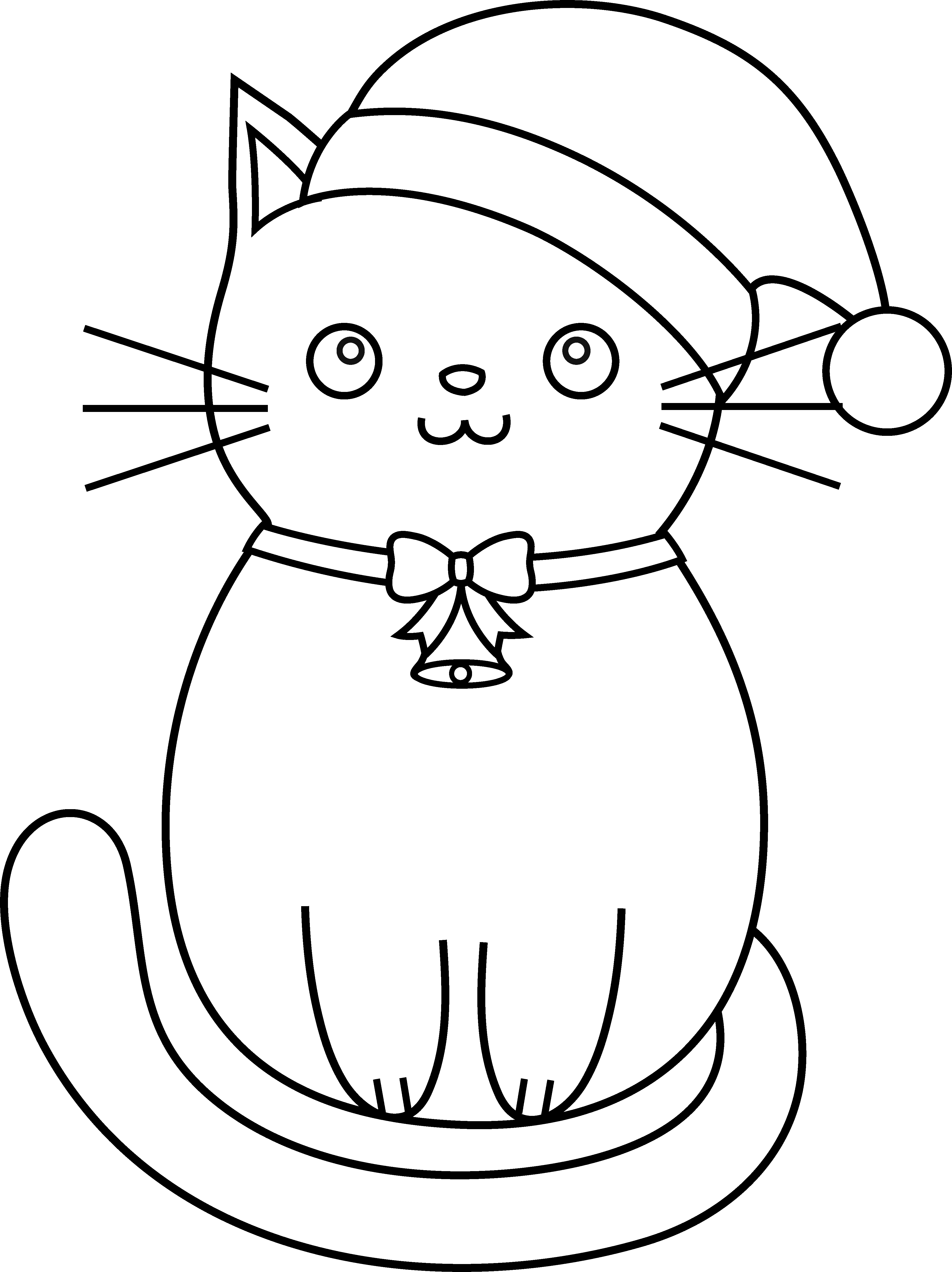 creative kawaii kittens coloring pages printable jpg