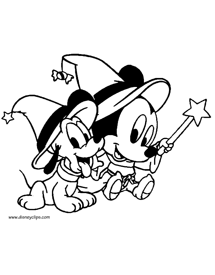 disney halloween coloring pages jpg