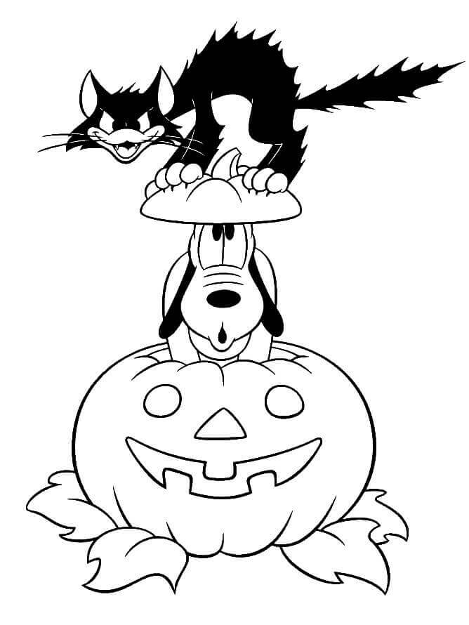 disney halloween coloring pages jpg