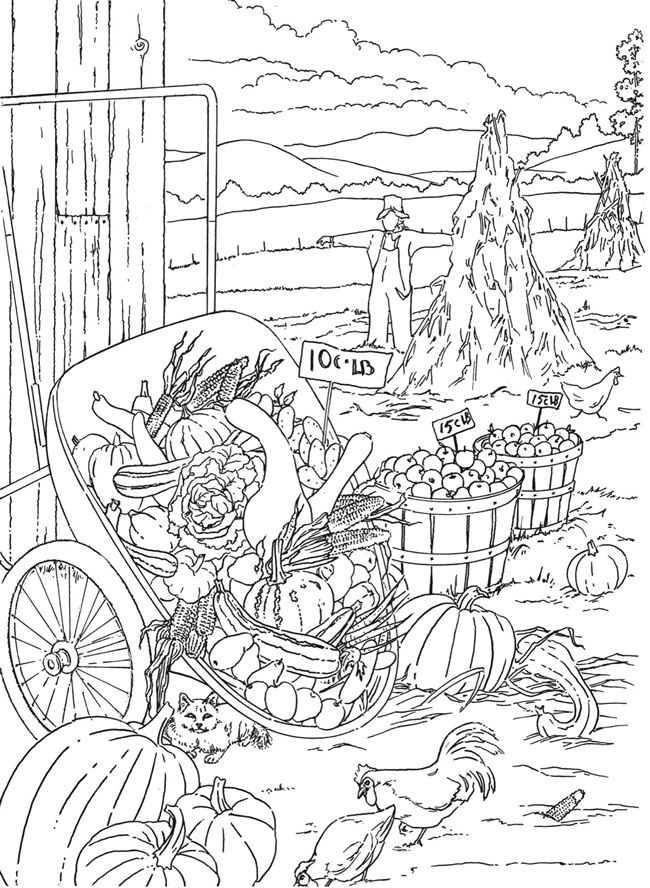 fall scenery coloring pages printable jpg