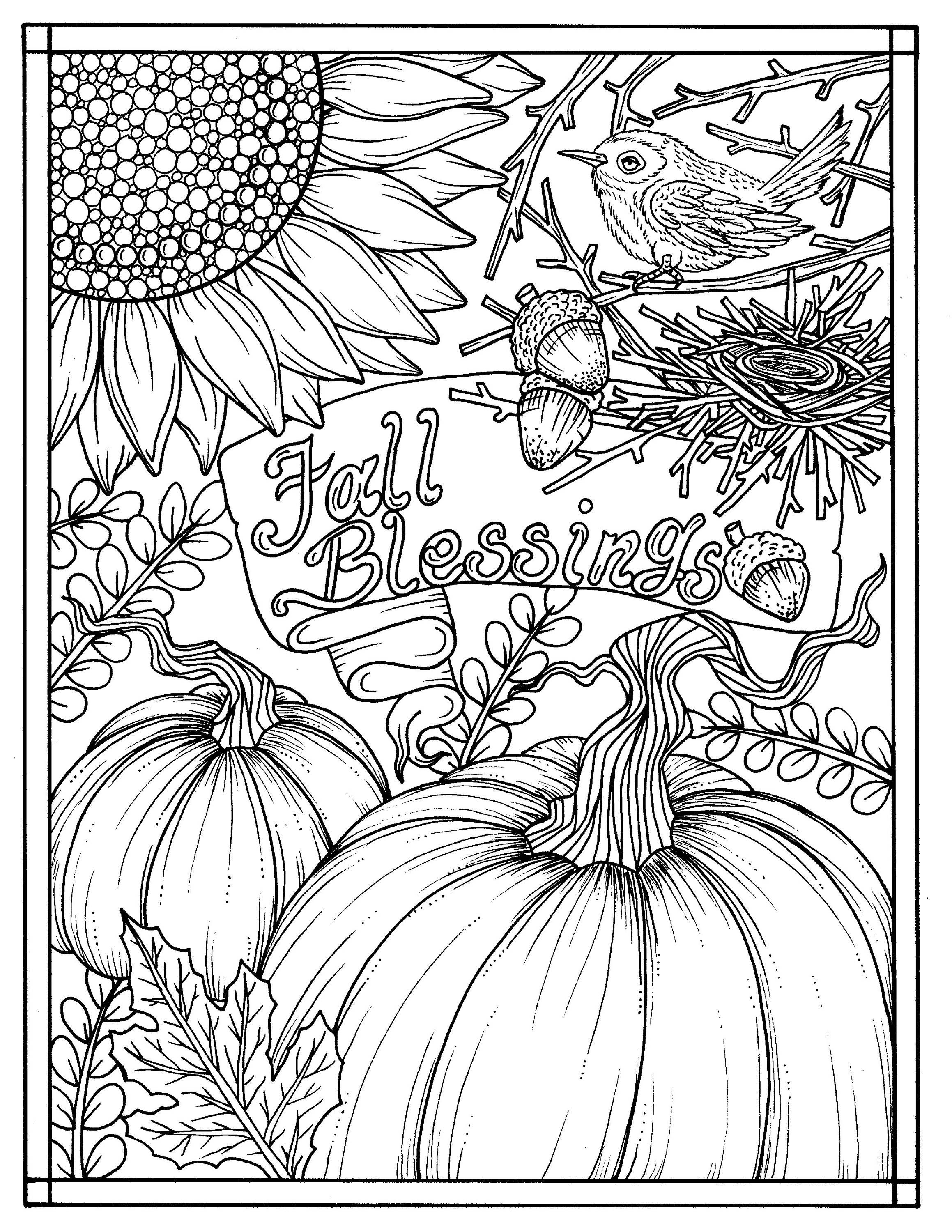 fall scenery coloring pages printable jpg