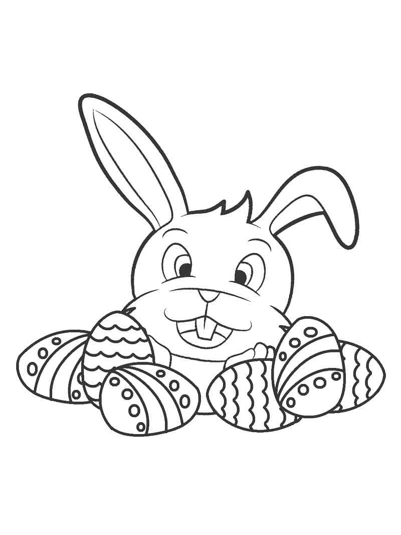 free easter bunny coloring pages printable jpg