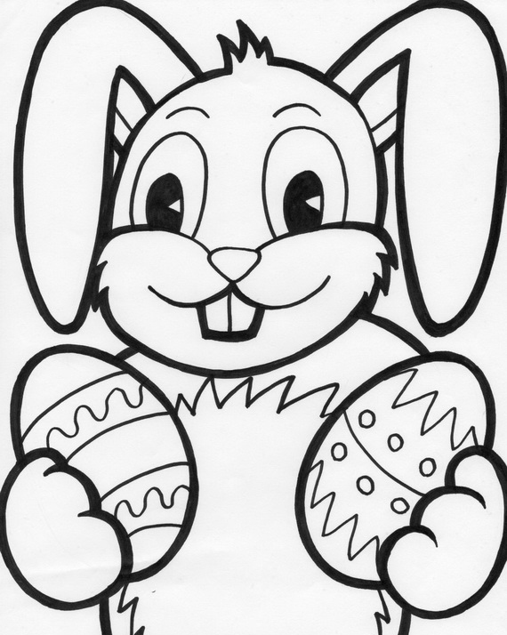 free easter bunny coloring pages printable jpg