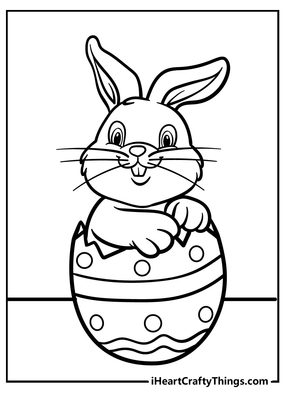 free easter bunny coloring pages printable jpg