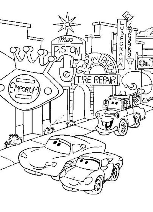 cars printable coloring pages jpg