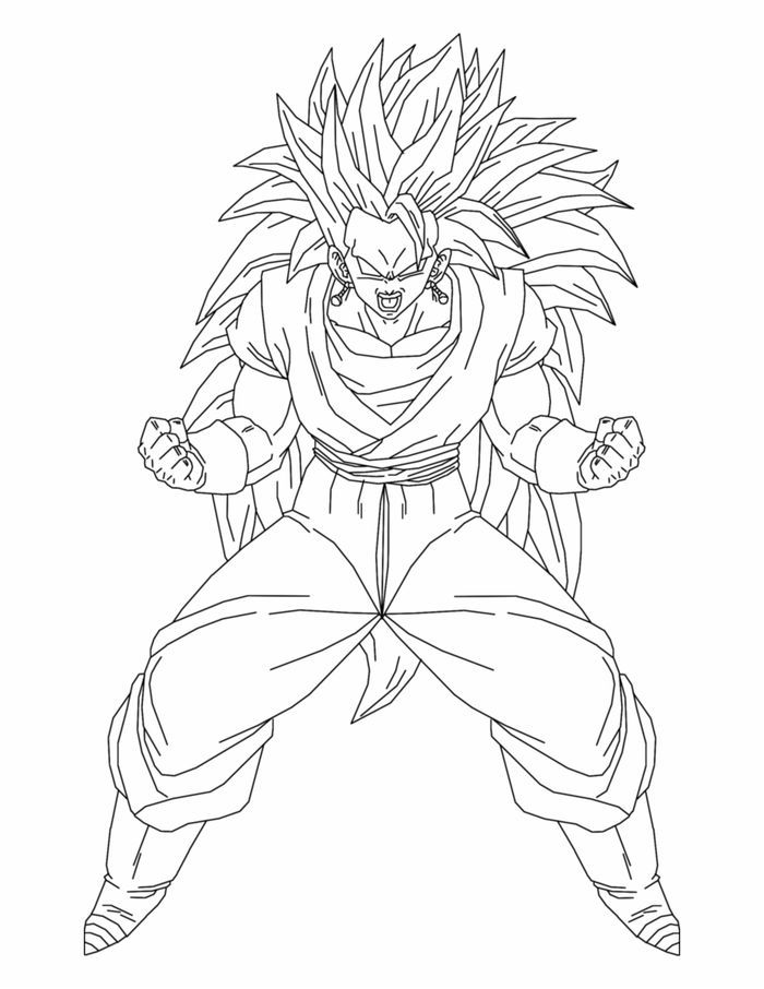 epic goku coloring pages for all ages printable jpg