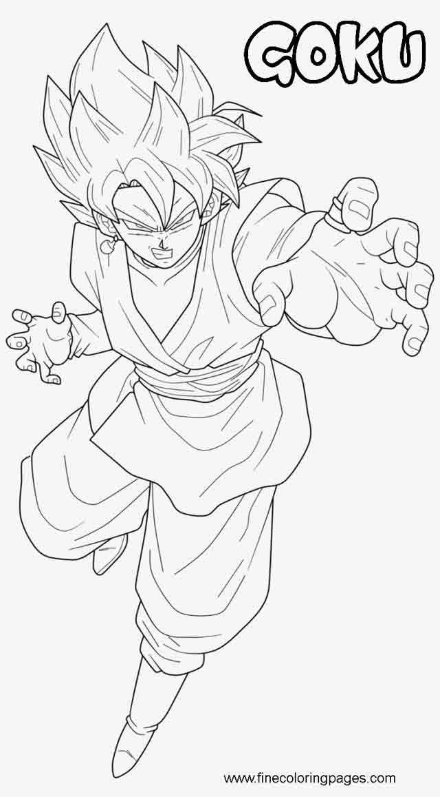 epic goku coloring pages for all ages printable jpg