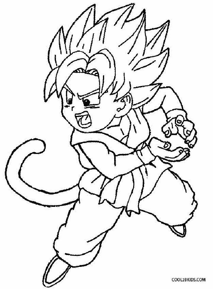 epic goku coloring pages for all ages printable jpg