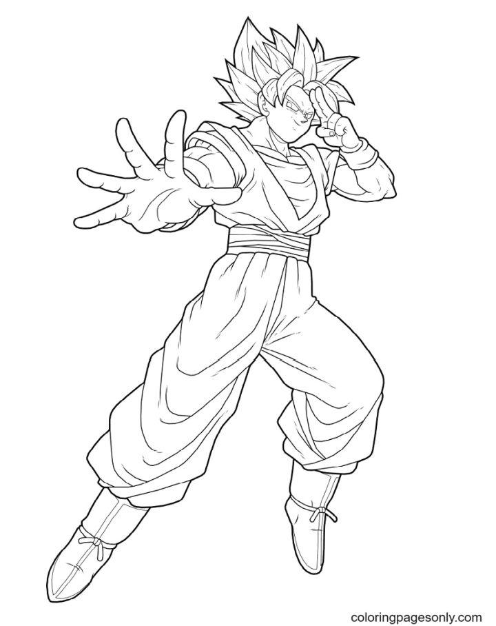 epic goku coloring pages for all ages printable jpg