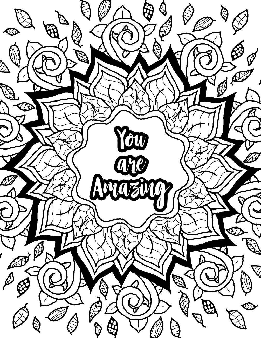 motivational coloring pages free printable jpg