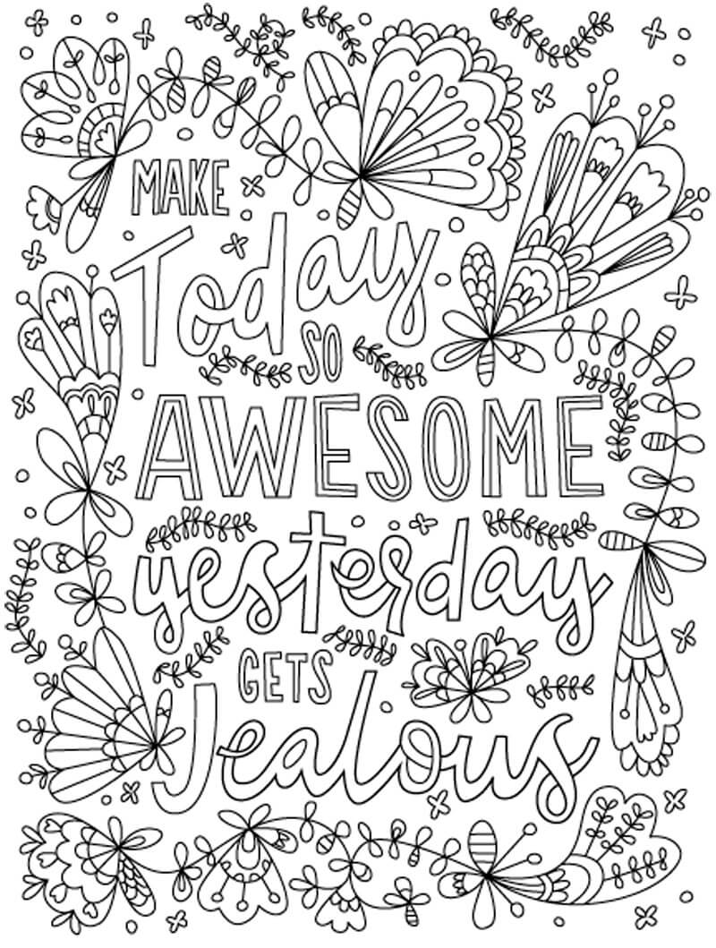 motivational coloring pages free printable jpg