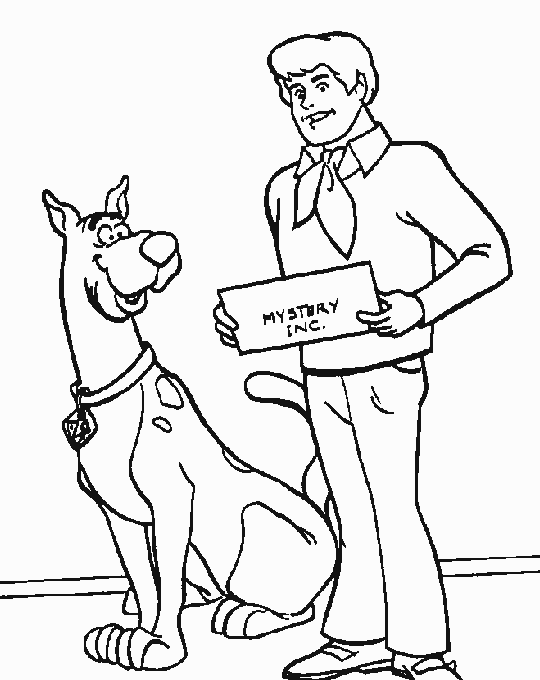 scooby doo coloring pages jpg