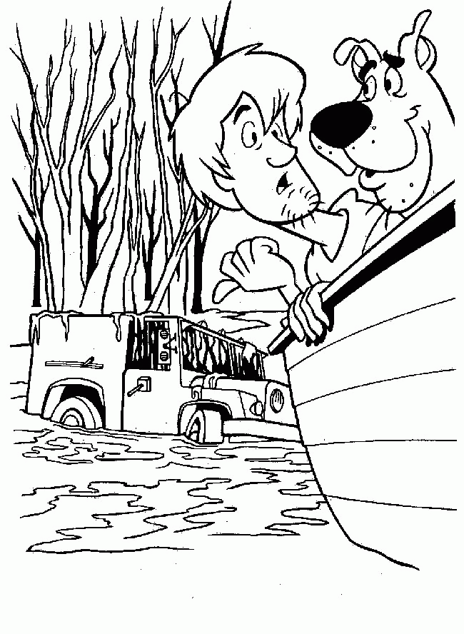 scooby doo coloring pages jpg