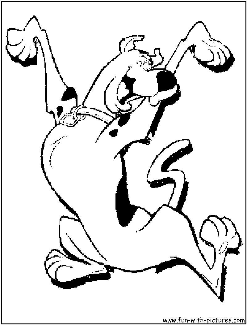 scooby doo coloring pages jpg