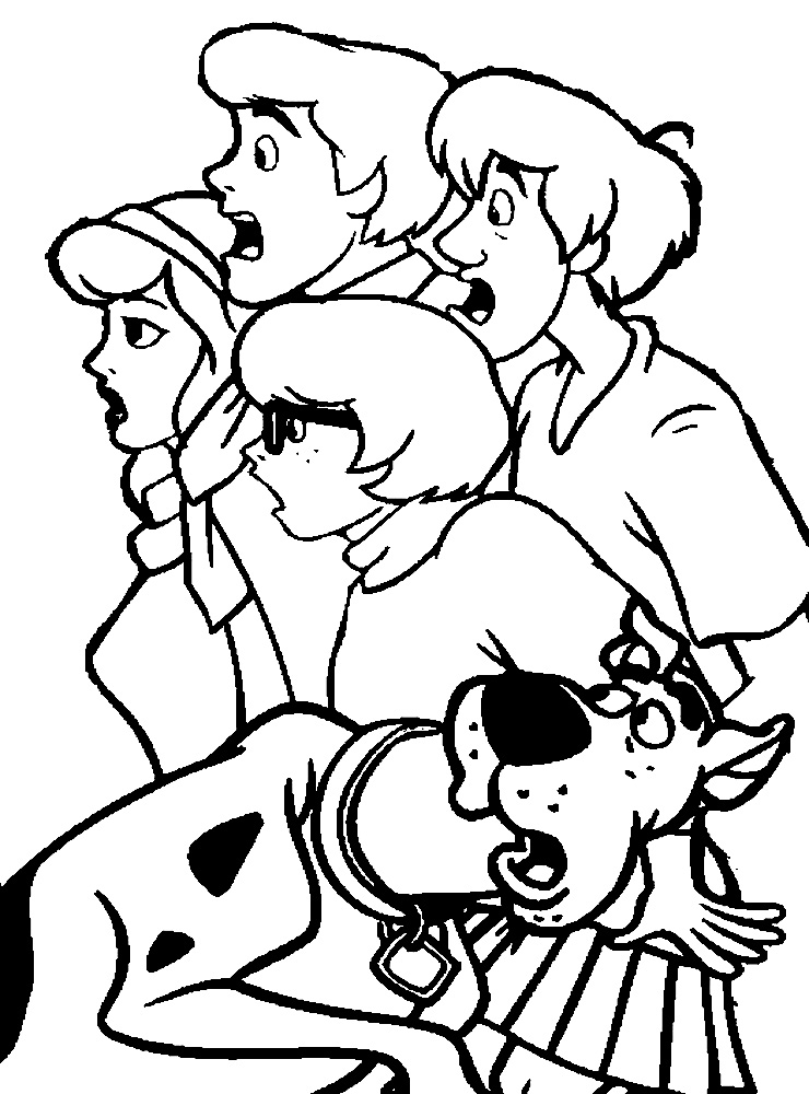 scooby doo coloring pages jpg