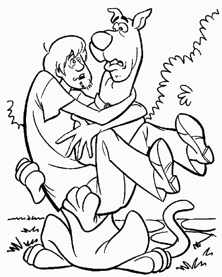 scooby doo coloring pages jpg